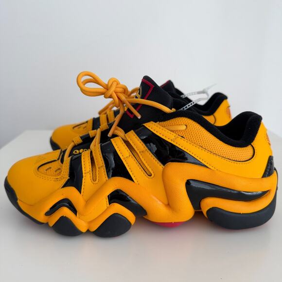 Adidas Crazy 8 Low Sneaker Mens 8 HBCU Pack Grambling State Basketball Shoes - Picture 7 of 11
